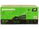 Greenworks GD48LM51SPIIK5 - Battery-powered self-propelled lawn mower - 48V/5Ah - Cutting width 51 cm