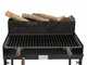 Cruccolini Fuocone Oliveto Maxi - Handmade Iron Wood and Charcoal Barbecue
