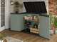 Keter Store it Out Darwin Green - Garden Tool Shed - 140x80x120 cm