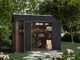 Keter Newton plus 759/975 - Garden shed - With double door and windows