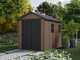 Keter Newton plus 759/975 - Garden shed - With double door and windows
