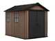 Keter Newton plus 759/975 - Garden shed - With double door and windows