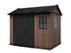 Keter Newton plus 759/975 - Garden shed - With double door and windows