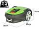 Greenworks OPTIMOW S - Robotic Lawn Mower - With Perimeter Wire