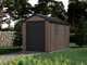 Keter Newton plus 7511/1175 - Garden shed - With double-leaf door and windows