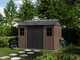 Keter Newton plus 7511/1175 - Garden shed - With double-leaf door and windows
