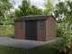 Keter Newton plus 7513/1375 - Garden shed - With double door and windows - 230x413x246 cm