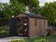 Keter Newton plus 7513/1375 - Garden shed - With double door and windows - 230x413x246 cm