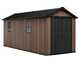 Keter Newton plus 7517/1775 - Garden shed - With double door and windows