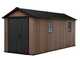 Keter Newton plus 7517/1775 - Garden shed - With double door and windows
