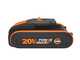 Worx WG918E - Cordless Hedge Trimmer + Grass Trimmer Kit - 20/2Ah
