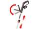 Worx WG918E - Cordless Hedge Trimmer + Grass Trimmer Kit - 20/2Ah