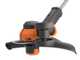Worx WG918E - Cordless Hedge Trimmer + Grass Trimmer Kit - 20/2Ah