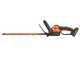 Worx WG918E - Cordless Hedge Trimmer + Grass Trimmer Kit - 20/2Ah