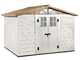 Garofalo Tuscany Evo 280 - Garden Shed - With Windows and Double Door
