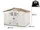 Garofalo Tuscany Evo 280 - Garden Shed - With Windows and Double Door