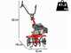 Eurosystems E3-EVO MA - Petrol Tiller - Rato RV170S-Pro Engine