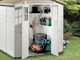 Garofalo Tuscany Evo 200 - Garden Shed - With Windows and Double Door