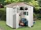 Garofalo Tuscany Evo 200 - Garden Shed - With Windows and Double Door