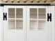 Garofalo Tuscany Evo 100 - Garden Shed - With Windows and Double Door