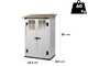 Garofalo Tuscany Evo 100 - Garden Shed - With Windows and Double Door