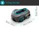 Gardena Smart SILENO Free 1200 - Lawn Mowing Robot - Management with Gardena Smart App - Without Installation