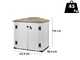Garofalo Tuscany Evo 100 - Tool Storage Box - 122.5x82.5x133 cm