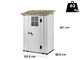 Garofalo Tuscany Evo 100 - Garden Shed - With Window and Single Door