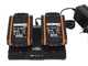Worx WG779E.1 Battery-powered Electric Lawn Mower - 2 X 20 V 4Ah Batteries