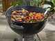 Round Cast Iron Griddle Insert for Weber Charcoal Barbecue