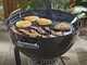Round Cast Iron Griddle Insert for Weber Charcoal Barbecue