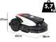 Ama Freemow RBA501V - Robotic Lawn Mower - Without Installation