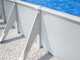 Gre Atlantis Oval 610x375x120cm - Above Ground Steel Pool - Aqualoon Filter