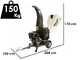 BlackStone DSP 180 L - Petrol Chipper Shredder - with Loncin 420cc petrol engine