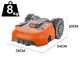 Worx Landroid S400 WR184E - Robotic lawnmower with perimeter - 400m2