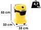Karcher WD 3 V-19/4/20 - Wet and Dry Vacuum Cleaner - 19-litre Plastic Drum