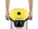 Karcher WD 3 S V-19/4/20 - Wet and Dry Vacuum Cleaner - Stainless Steel Drum - 19 litres