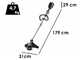 EGO ST1511E-T - Battery-powered Brush Cutter - 56V - 2.5Ah