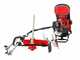 Kawasaki TJ 53EZ C COMBI - Backpack Multi-Function Petrol Brushcutter - Blue Bird Shaft