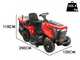 GeoTech-Pro PRTM 200-1020 H-CM - Riding-on mower - Hydrostatic transmission - Grass catcher