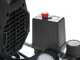 ABAC MONTECARLO QUIETE OS20 - Silent Single-phase Electric Air Compressor - Oil-less - 2 HP - 50 lt