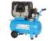 ABAC POLE POSITION QUIETE OS20 - Silent Single-phase Electric Air Compressor - Oil-less - 2 HP Motor - 24 lt
