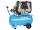 ABAC POLE POSITION QUIETE OS20 - Silent Single-phase Electric Air Compressor - Oil-less - 2 HP Motor - 24 lt