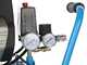 ABAC POLE POSITION QUIETE OS20 - Silent Single-phase Electric Air Compressor - Oil-less - 2 HP Motor - 24 lt