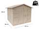 Alce Stefy 238x245 - Wooden Garden Shed - 238x245x220 cm