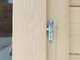 Alce Opera 254x276 - Wooden garden shed - With windows and double-leaf door - 254x276x218 cm