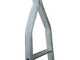 S8000 10/1 aluminium pruning ladder, 4 metres, 10 steps