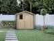Alce Livia 198x130 - Wooden garden shed - With front window - 198x130x205 cm