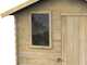 Alce Livia 198x130 - Wooden garden shed - With front window - 198x130x205 cm