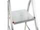 Alice 5 aluminium ladder with stand, 5 steps, 1.71 m